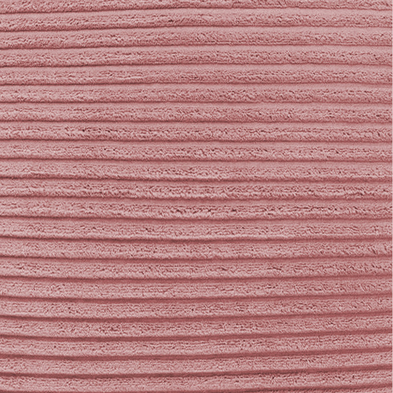 Striped Square Euro Cushion Cover, Light Pink