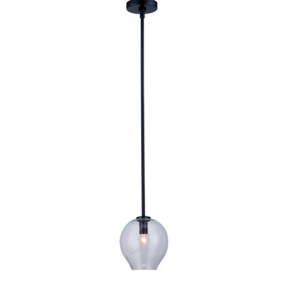 Modern 1 Light Glass Shade Pendant