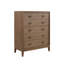 Commode 5 tiroirs au fini latté