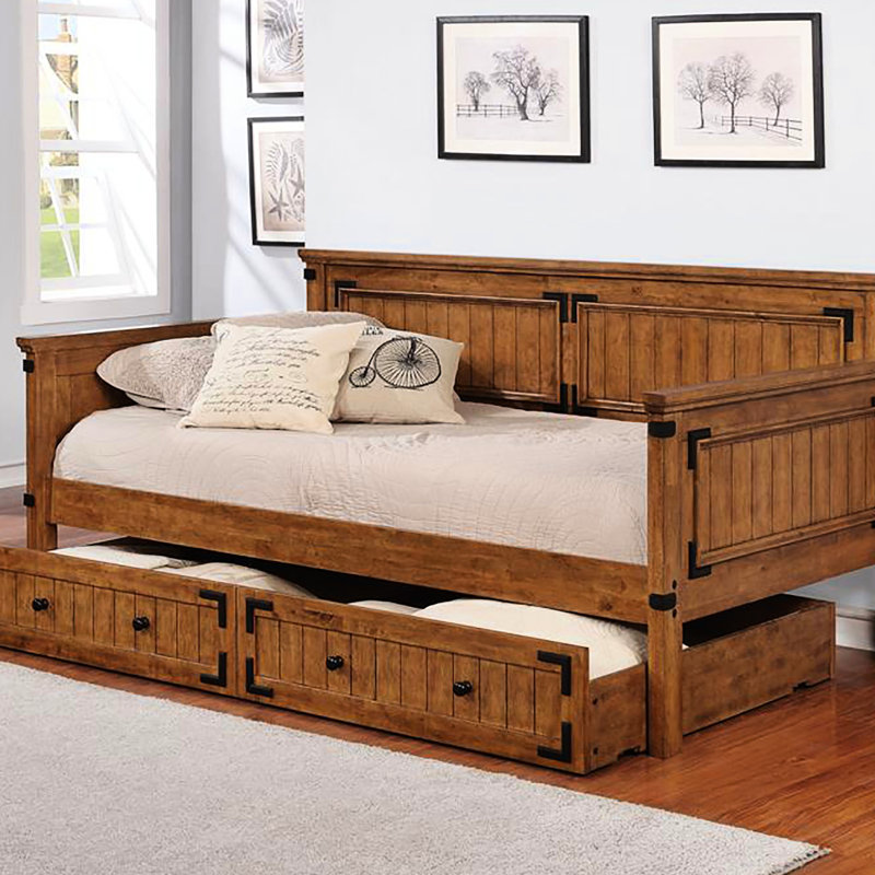 Lit de jour simple Rustic Honey