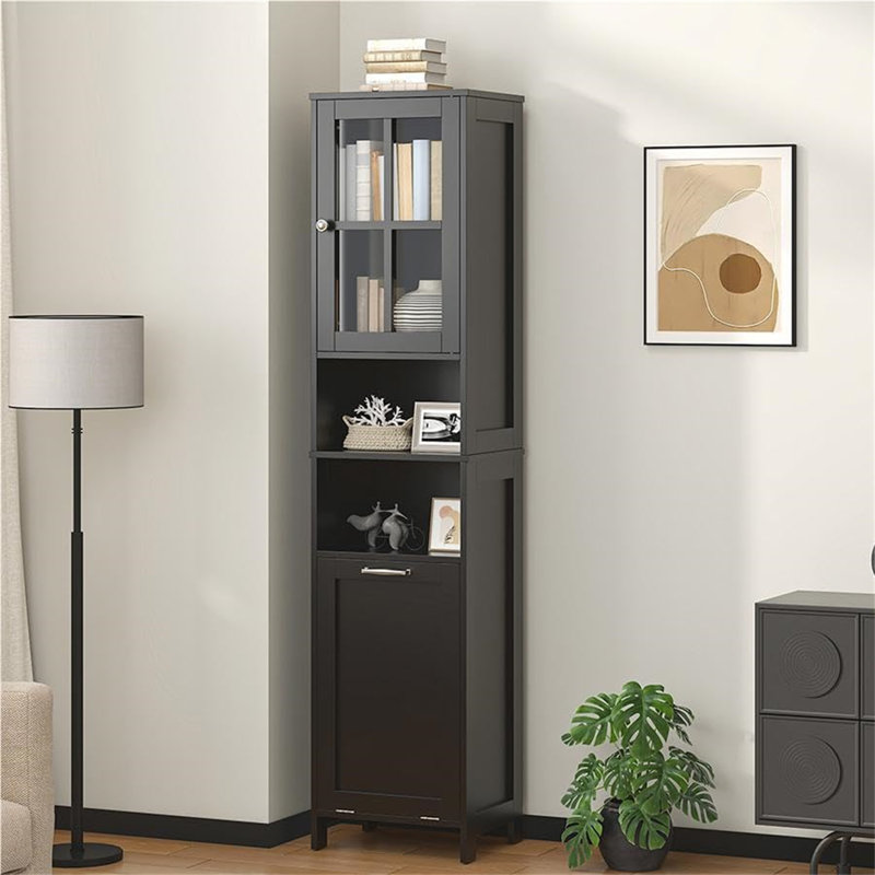 Bathroom Cabinet, Black