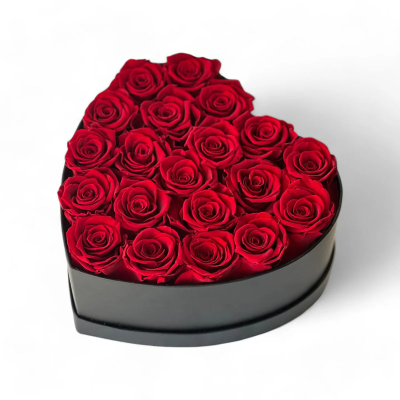 Preserved Roses Arrangement in Box