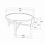 Table basse ronde en bois massif