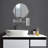Aujane Metal Flat Mirror