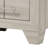 2-Drawer Nightstand Bedside Table Rustic Cream