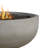Carson Round Concrete Propane/Natural Gas Fire Pit in Carbon by Jensen Co.-113697844-113697845-113697846