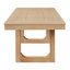 Table de salle à manger extensible Farmhouse 60 "à 78" avec rallonge amovible-1123371543
