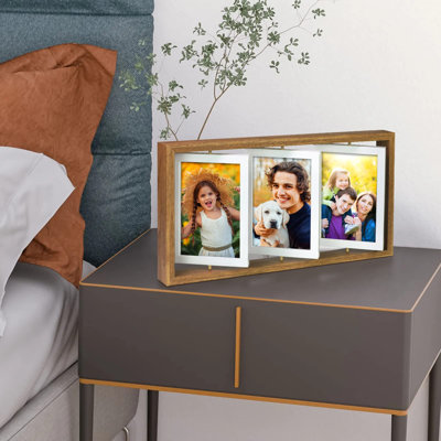 Cadre de photo rotatif 4X6