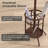 12-Hook Freestanding Metal Coat Rack with Storage Shelf-795801267