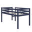 Lit mezzanine simple surélevé avec échelle-2028300181