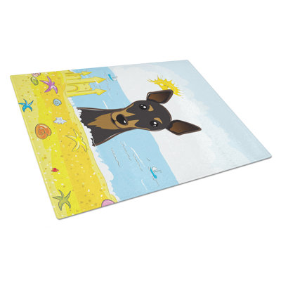 Planche à découper en verre trempé d’été caroline