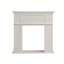 Foyer autoportant en bois manufacturé beige-336515458