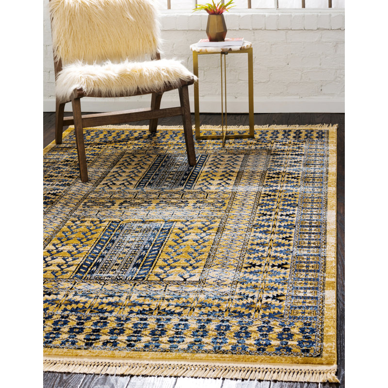 Angeliya Oriental Indoor Rug, Rectangle 5'3" x 8'