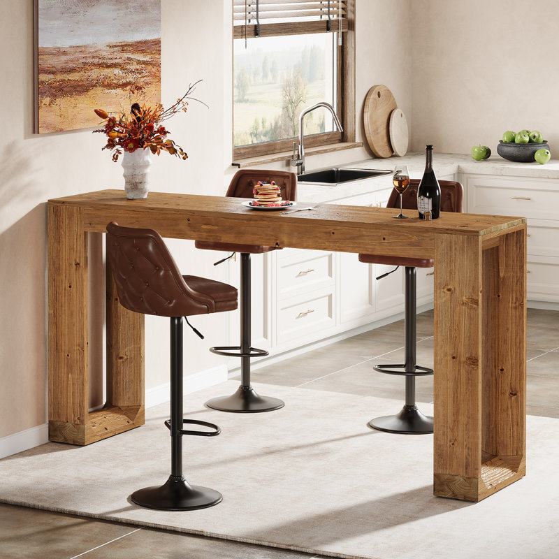 160cm Solid Wood Home Bar