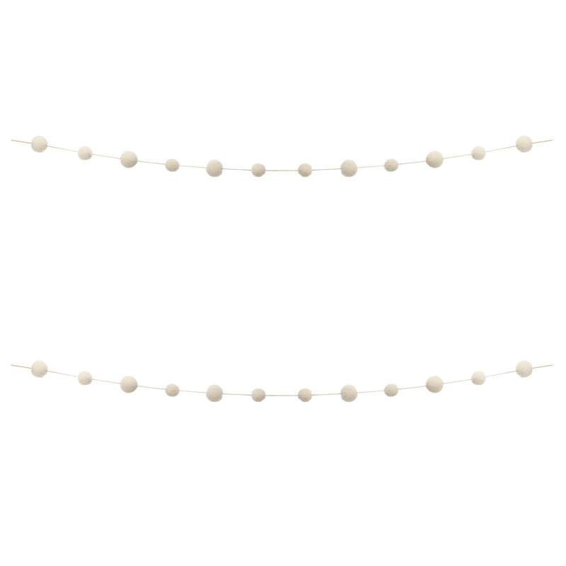 Guirlande Pom Pom (ensemble de 2)