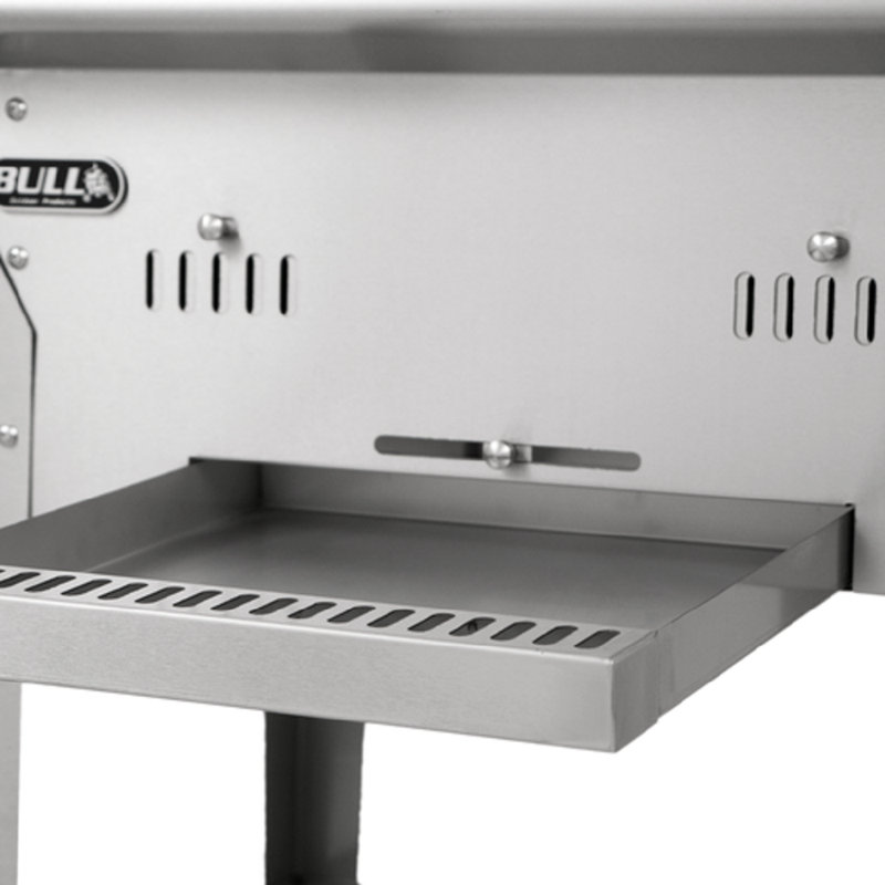 Barbecue au charbon Bull Bison sur chariot