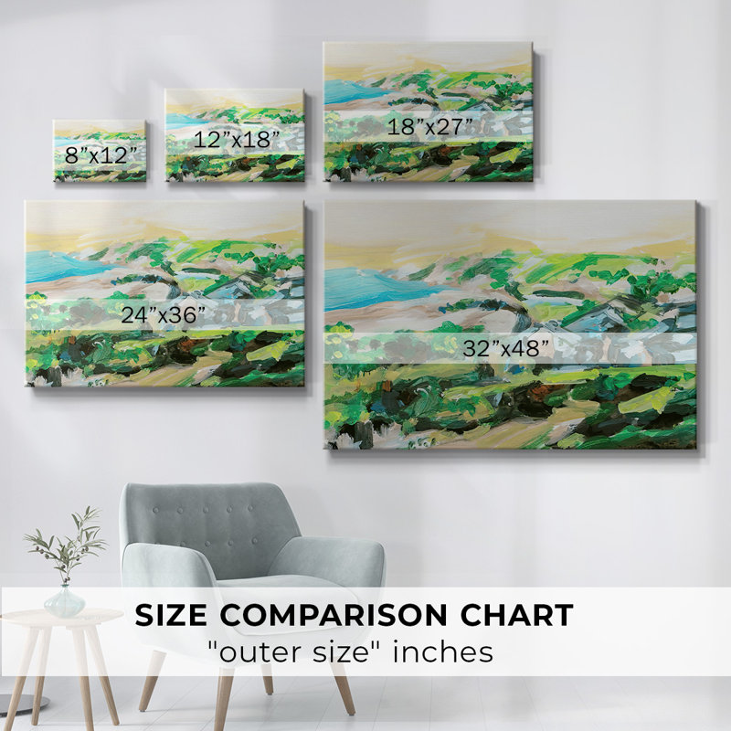 Spring Village I-Gallery Wrapped Canvas, H 12 po x l 18 po
