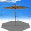 Parasol à DEL incliné pour l'extérieur-103299478