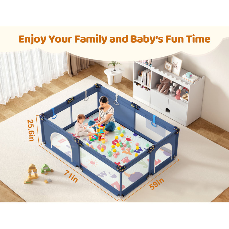 Play Mat For Babies 6-12 Months Suposeu Baby Playpen And Playard