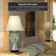 27" Blue Table Lamp