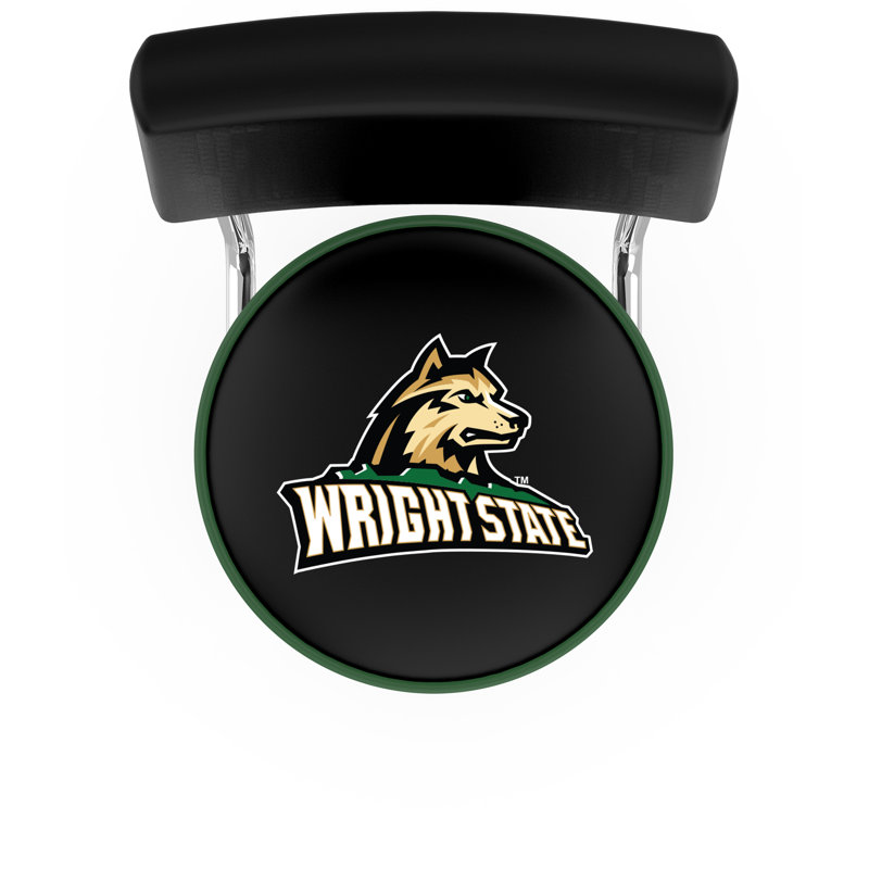 Tabouret de comptoir pivotant de 25 po NCAA, Université Wright State