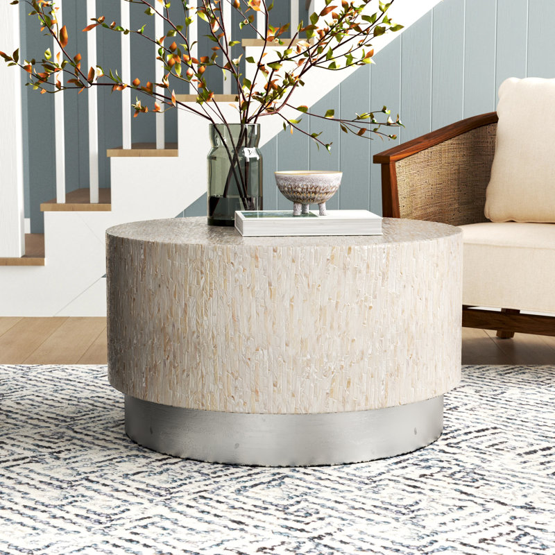Bavani Coffee Table, Silver