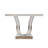 43" Mirrored Glass Console Table Sofa Table