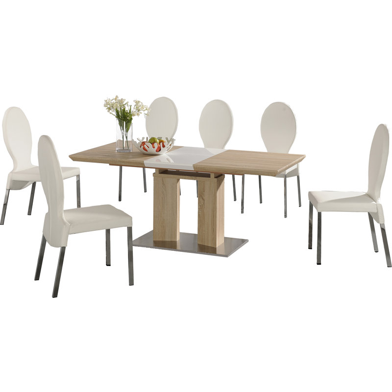 Nathan Upholstered Side Chair, White