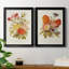 Antique Floral Bouquet I - ensemble de 2 impressions encadrées sur toile-426948815-426948808