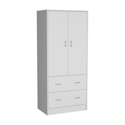 Armoire 2 portes 2 tiroirs