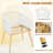  3 Pieces Patio Bistro Set Outdoor PE Wicker Conversation Furniture Set
