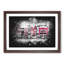 Wintertime in Amsterdam Netherlands 1 Piece Single Picture Frame Wall Art on MDF-56863719-56863718