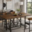 Table bistro 62,99 po à hauteur de comptoir avec repose-pieds en métal