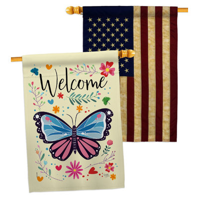 Drapeau de maison 40 x 28 pi