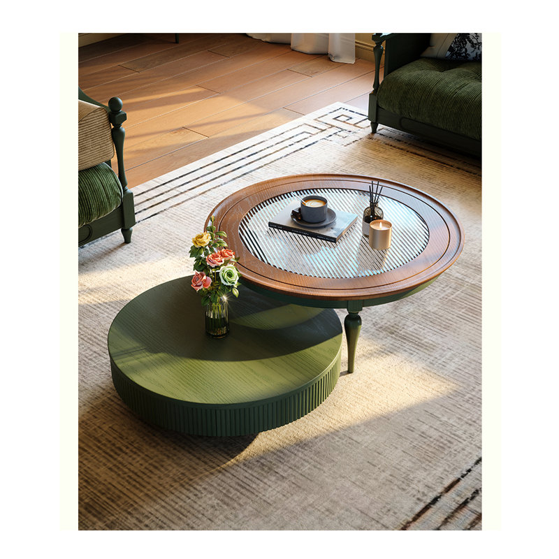 Table basse de style rétro français