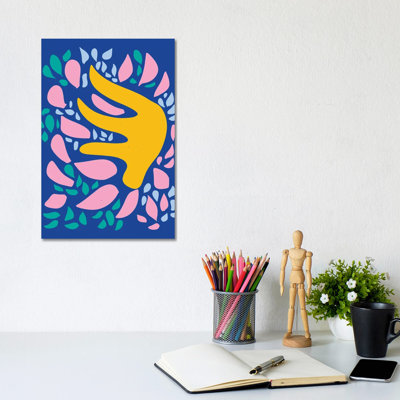 The Blue Night And The Yellow Sun by Emmanuel Signorino - Wrapped Canvas Print