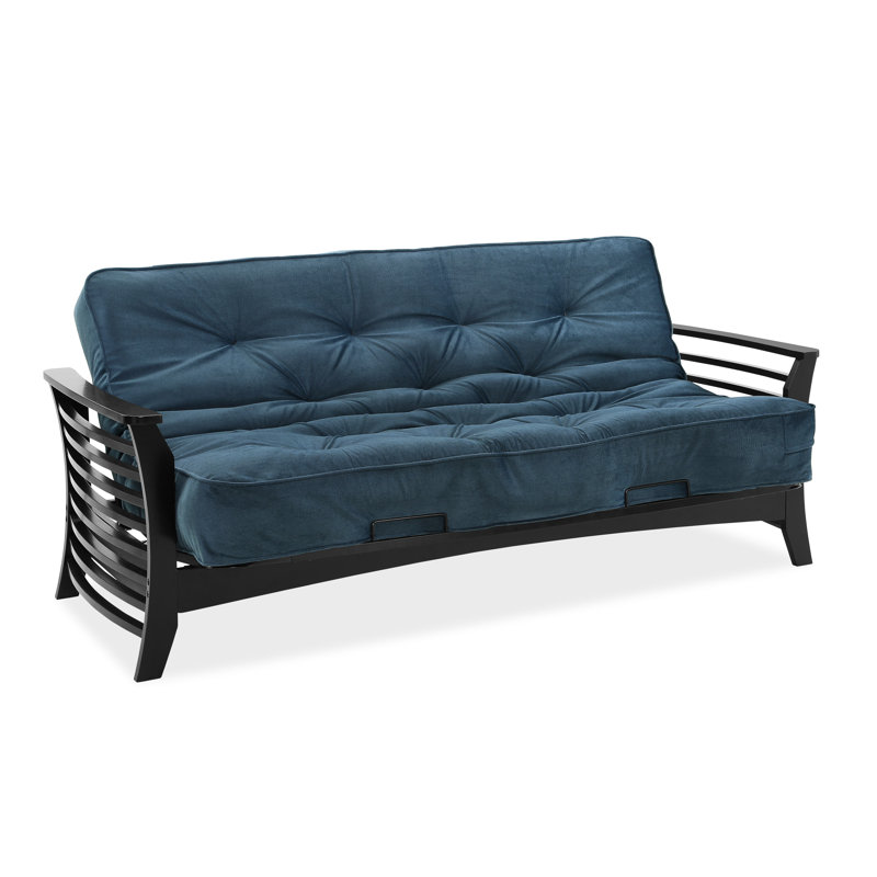 Futon avec matelas Chicago, Indigo
