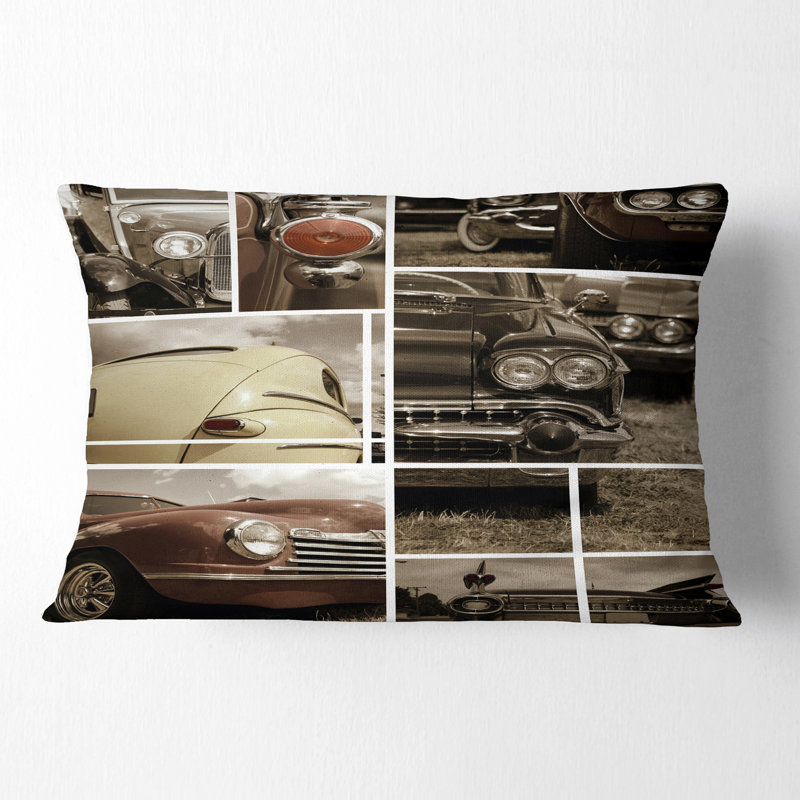  Coussin lombaire abstrait Classic Car Collection