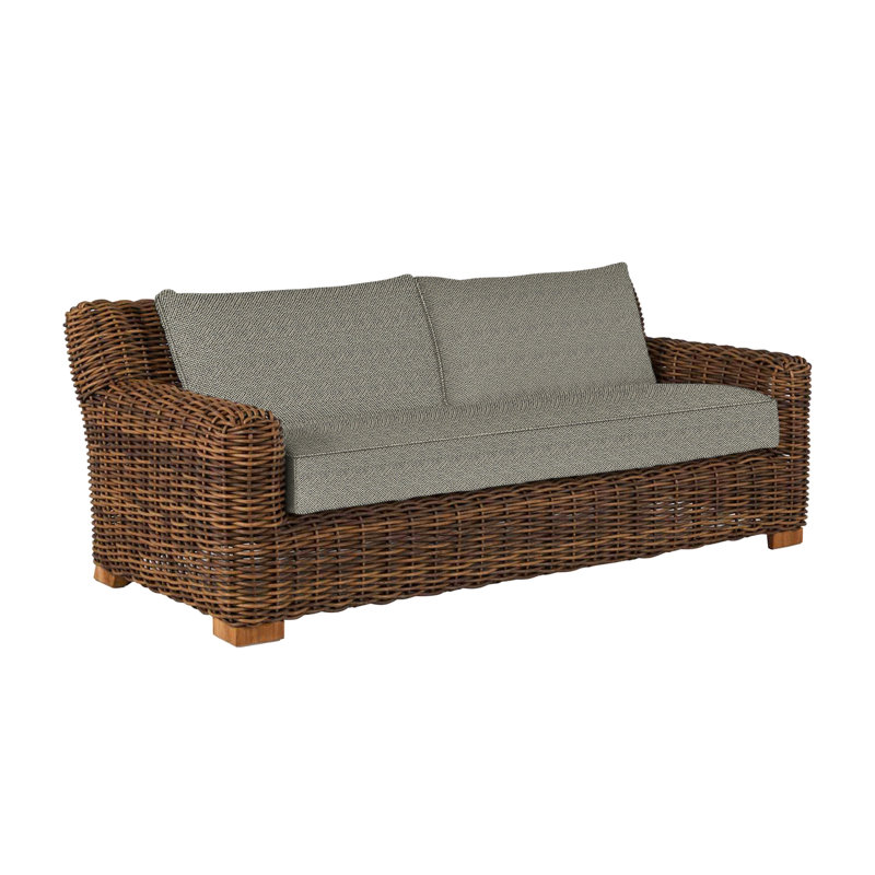 Montauk Sofa - Raffia, Welt, Intermix Bark, Standard Plus