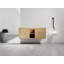 Meuble-lavabo mural de 48 po (47-1 / 16 po), charnière de porte à fermeture en douceur et support de rangement ouvert, ensemble KD, bvb07248imox (meuble-lavabo seulement, évier exclu)