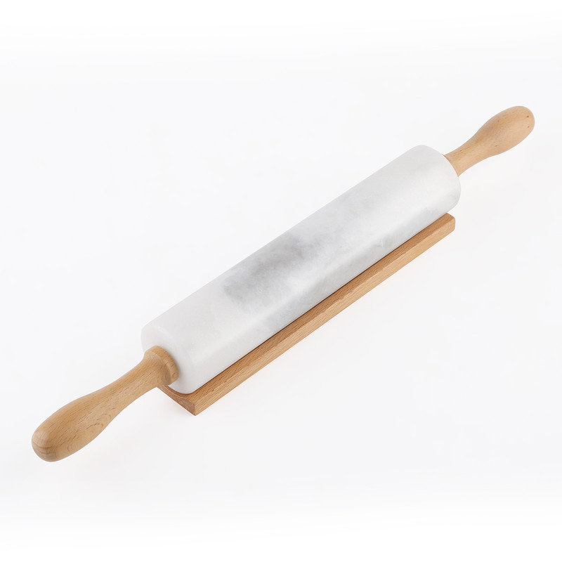 Marble Rolling Pin with Stand,Namib Fantasy