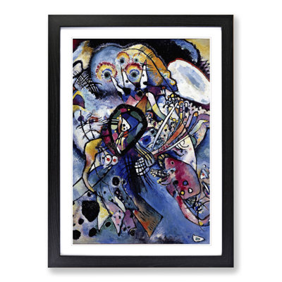 Two Ovals by Wassily Kandinsky - Picture Frame Painting on MDF