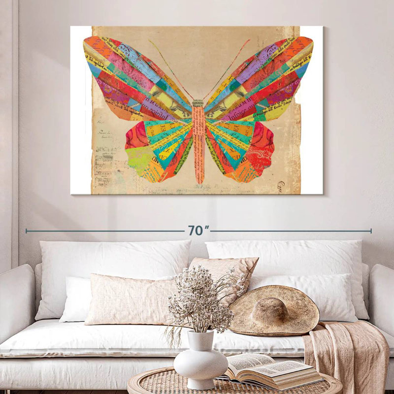 Craft Butterfly, 34" H x 51" W