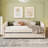 Modern Style Twin Size Upholstered Daybed, Sofa Bed With Trundle Bed-380117025