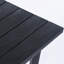 Table de bout carrée Ella, noir, table de bout, table d'appoint, table d'appoint moderne