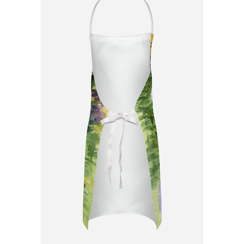 No Pattern Bib Apron