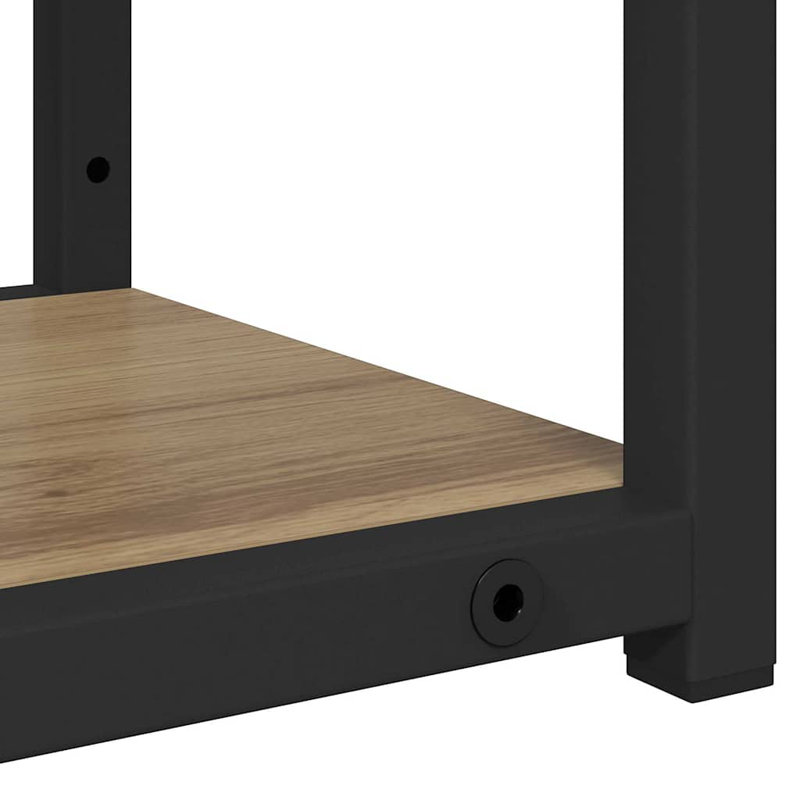 Floating Shelf, 78.5cm H x 60cm W x 21cm D, Artisan Oak