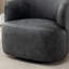 Fauteuil demi-tonneau pivotant de 32 po Tybias-715536406