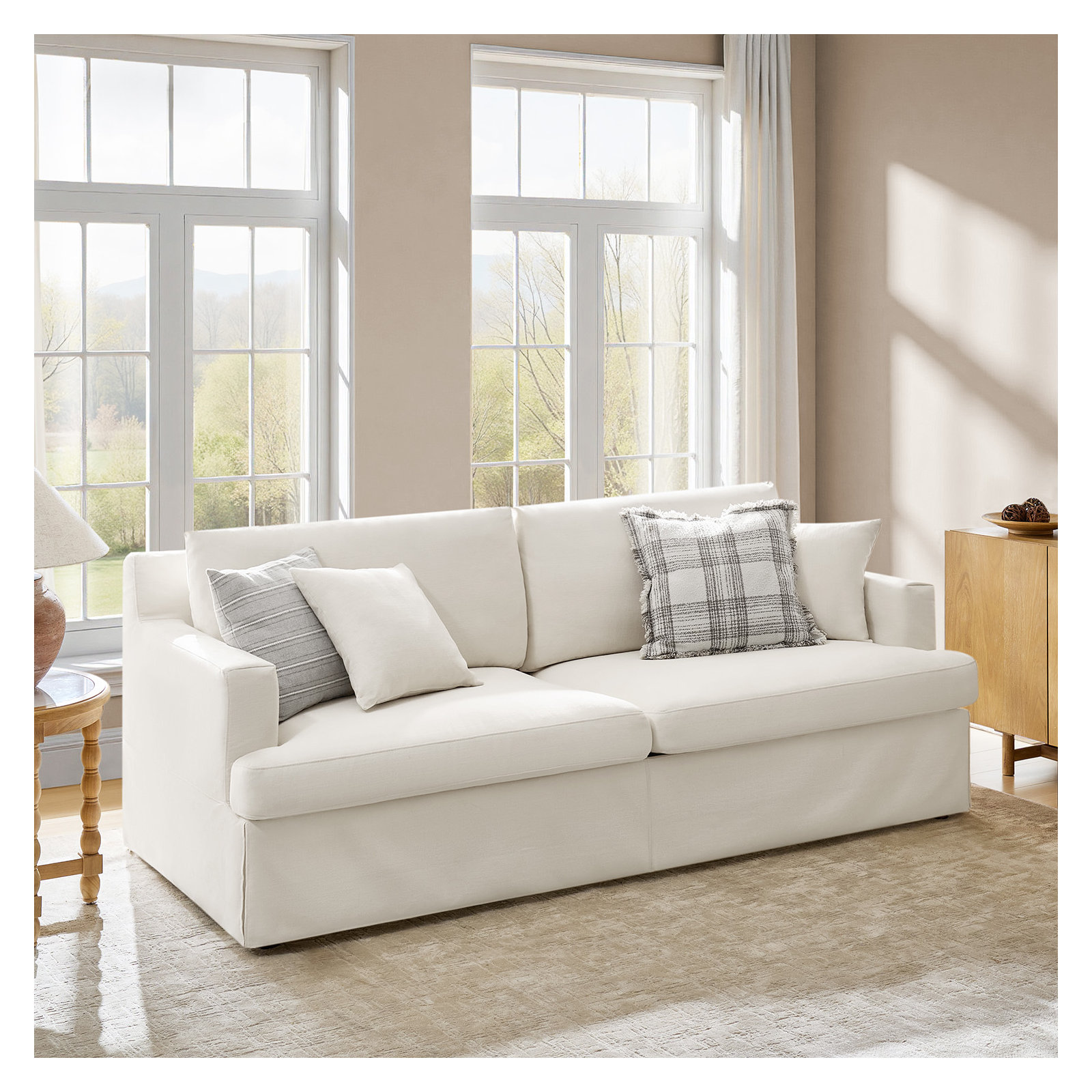 Birch Lane Lucie Isadoro Slipcovered Sofa - Thumbnail 2