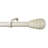 Dijanka Polyresin Adjustable Single Curtain Rod-21683747-21683746